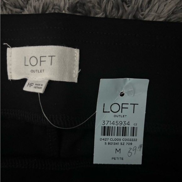 LOFT Black Petite Leggings - Picture 5 of 6